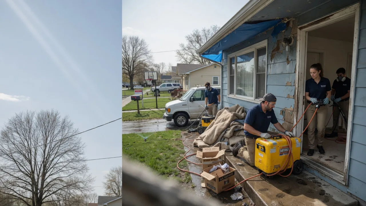 Basement Flood Cleanup in Harmon, IL near me